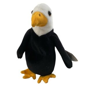 TY Beanie Baby Plush “Baldy” the  Eagle Vintage 1996 Like New